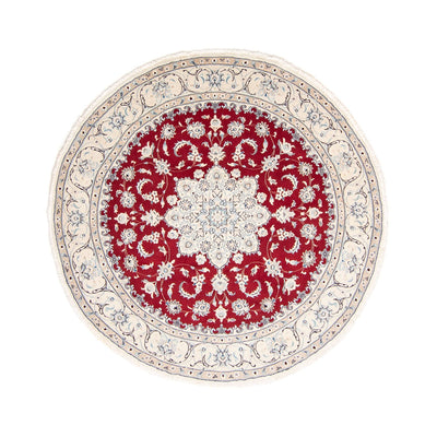 Perser Rug - Nain round  - 250 x 250 cm - red