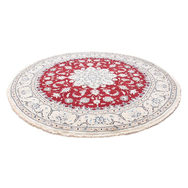 Perser Rug - Nain round  - 250 x 250 cm - red
