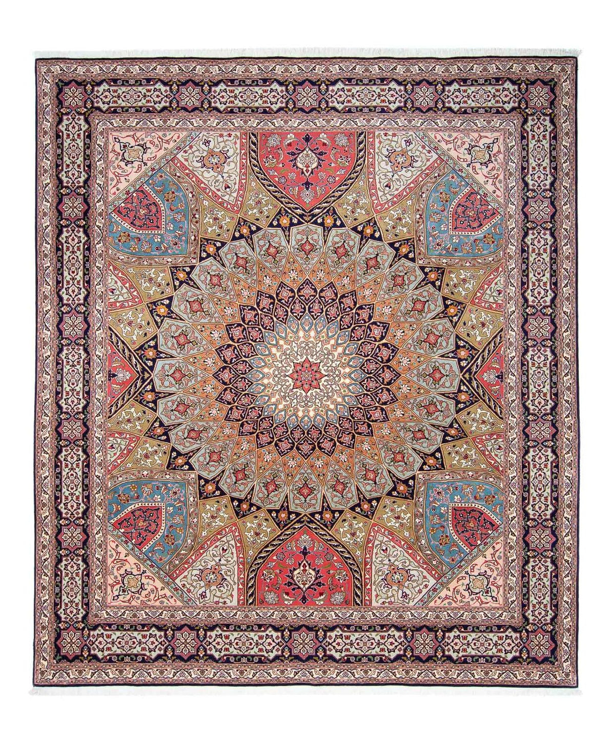 Perser Rug - Tabriz - Royal - 307 x 257 cm - multicolored