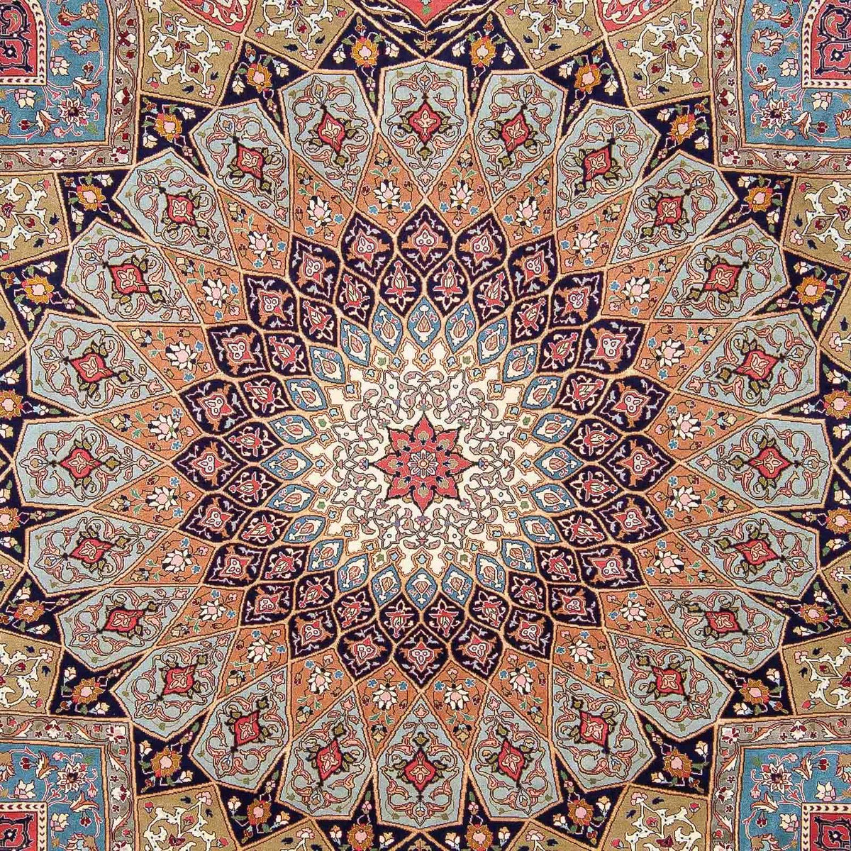 Perser Rug - Tabriz - Royal - 307 x 257 cm - multicolored