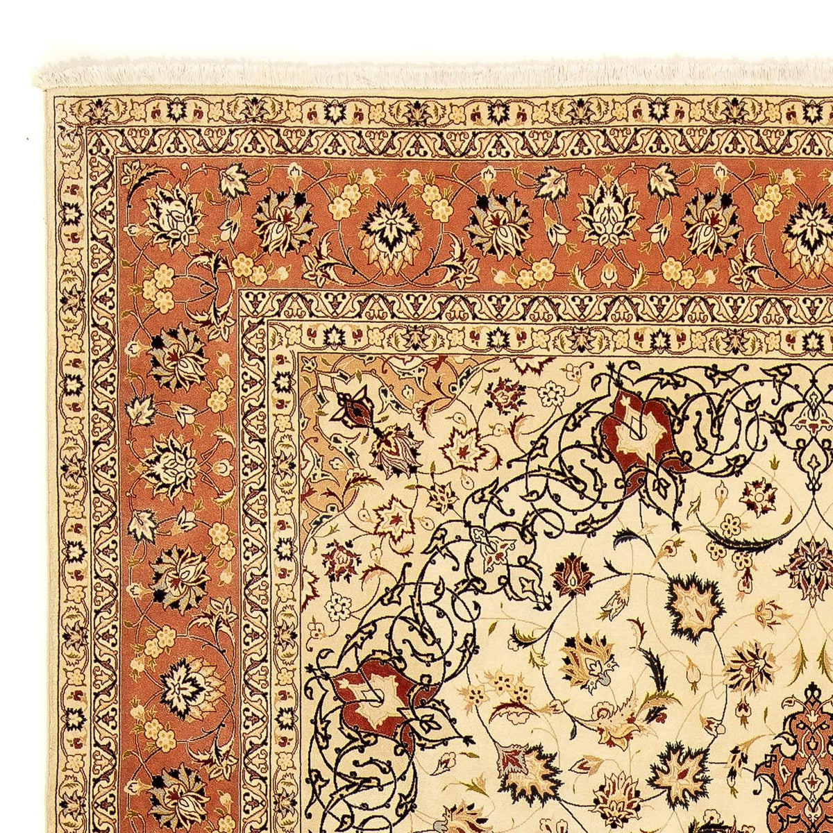 Tabriz - 50 Raj Rug 254x352cm - Persian Rugs