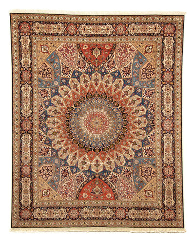 Tabriz - 50 Raj Rug 207x250cm - Persian Rugs