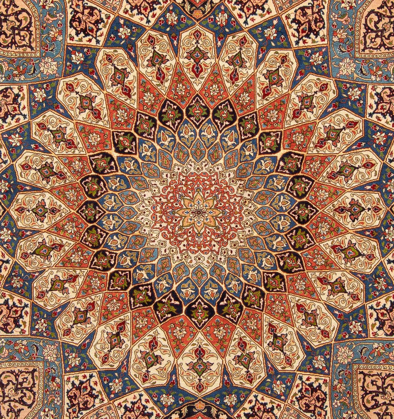 Perser Rug - Tabriz - Royal - 250 x 207 cm - light brown