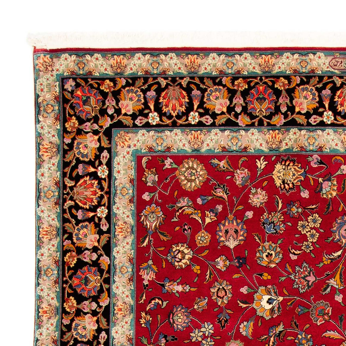 Tabriz - 50 Raj Rug 202x304cm - Persian Rugs