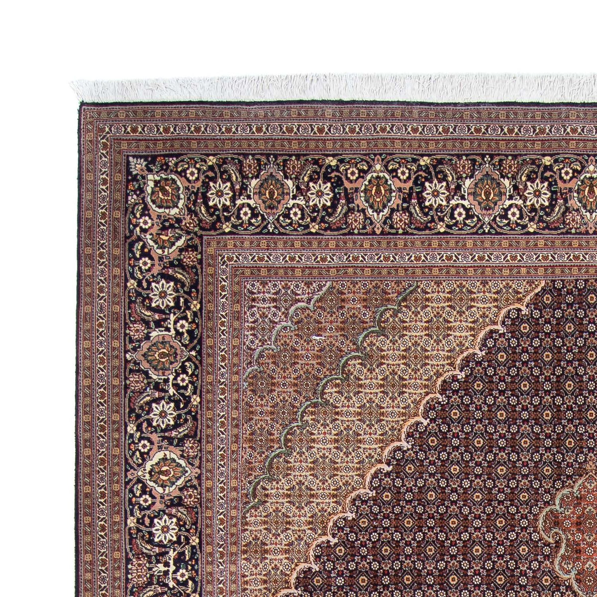 Tabriz - 50 Raj Rug 204x315cm - Persian Rugs