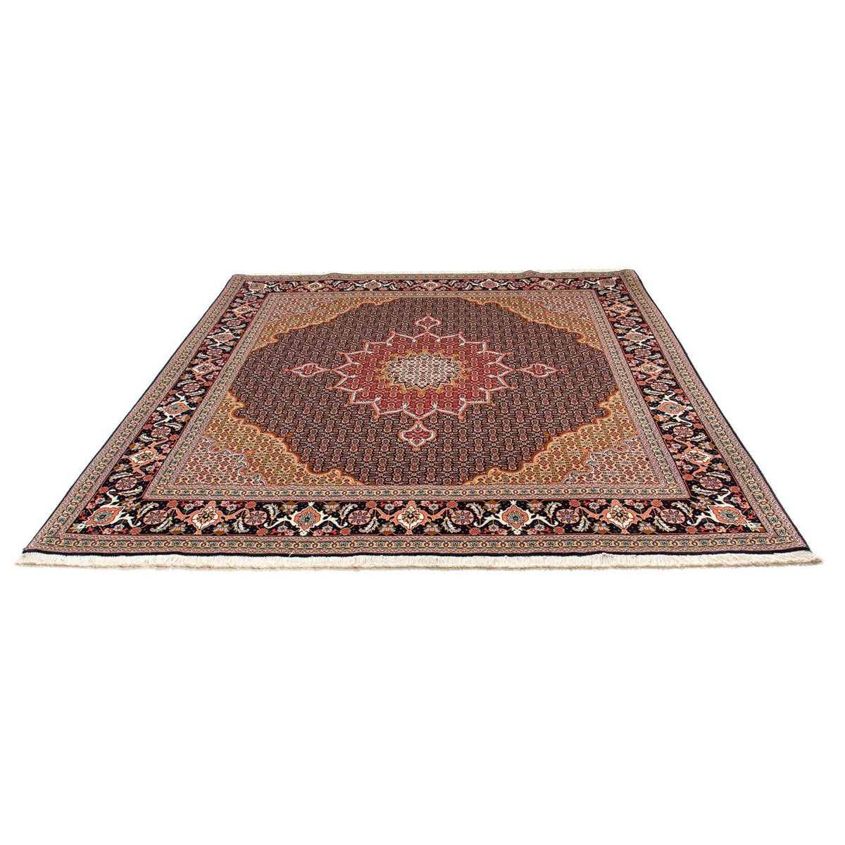 Perser Rug - Tabriz - Royal square  - 219 x 200 cm - dark blue