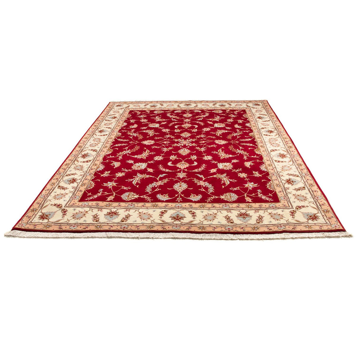 Perser Rug - Tabriz - Royal - 255 x 204 cm - dark red