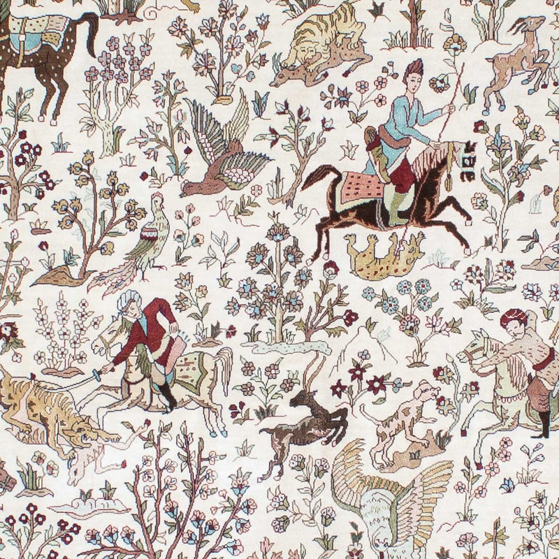 Oriental Rug - Hereke - 244 x 169 cm - beige