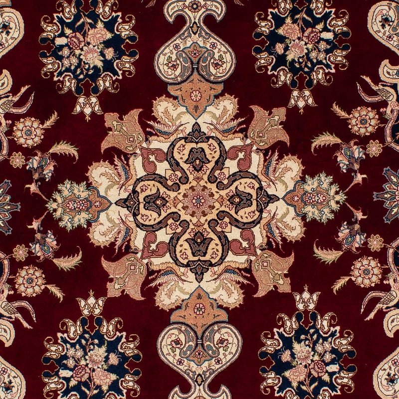 Perser Rug - Tabriz - Royal - 202 x 152 cm - dark red