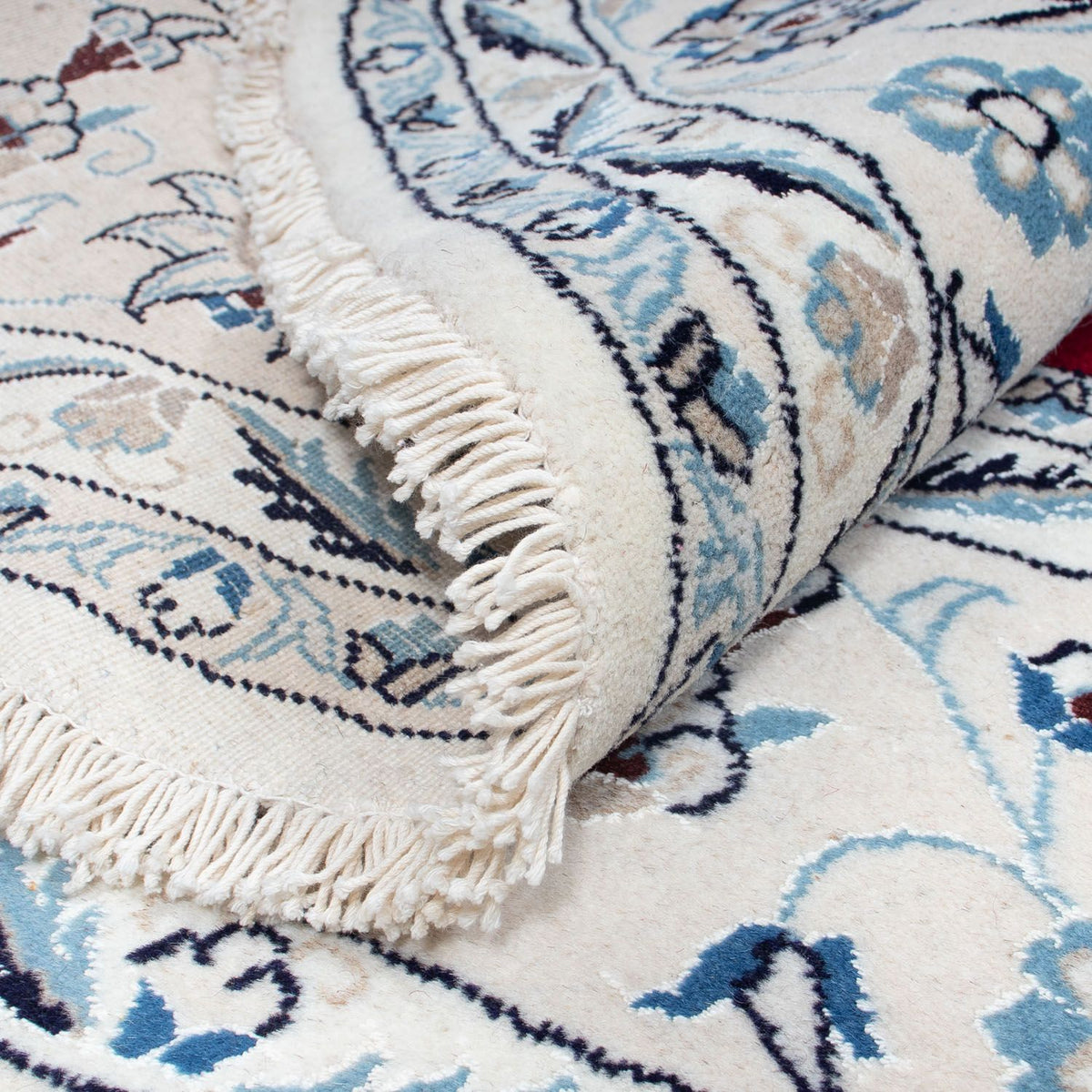 Perser Rug - Nain round  - 250 x 250 cm - dark red