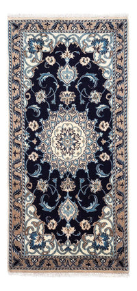Perser Rug - Nain - 141 x 66 cm - dark blue