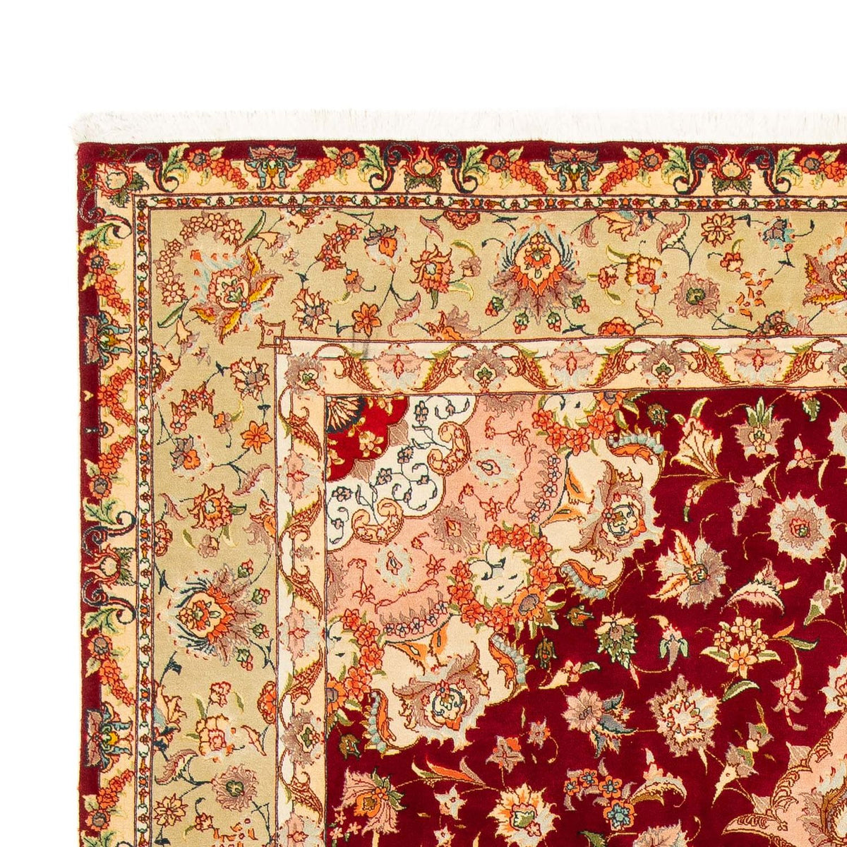 Tabriz - 50 Raj Rug 204x312cm - Persian Rugs
