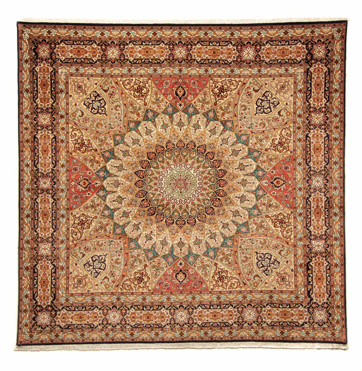Perser Rug - Tabriz - Royal square  - 253 x 252 cm - multicolored
