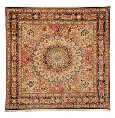 Tabriz - 50 Raj Rug 252x253cm - Persian Rugs