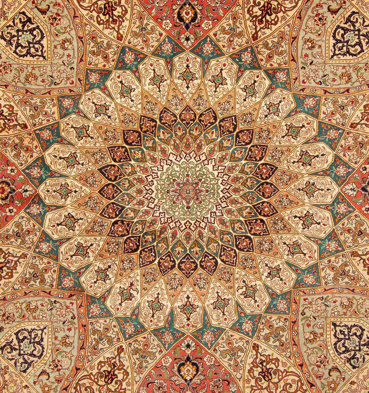Perser Rug - Tabriz - Royal square  - 253 x 252 cm - multicolored