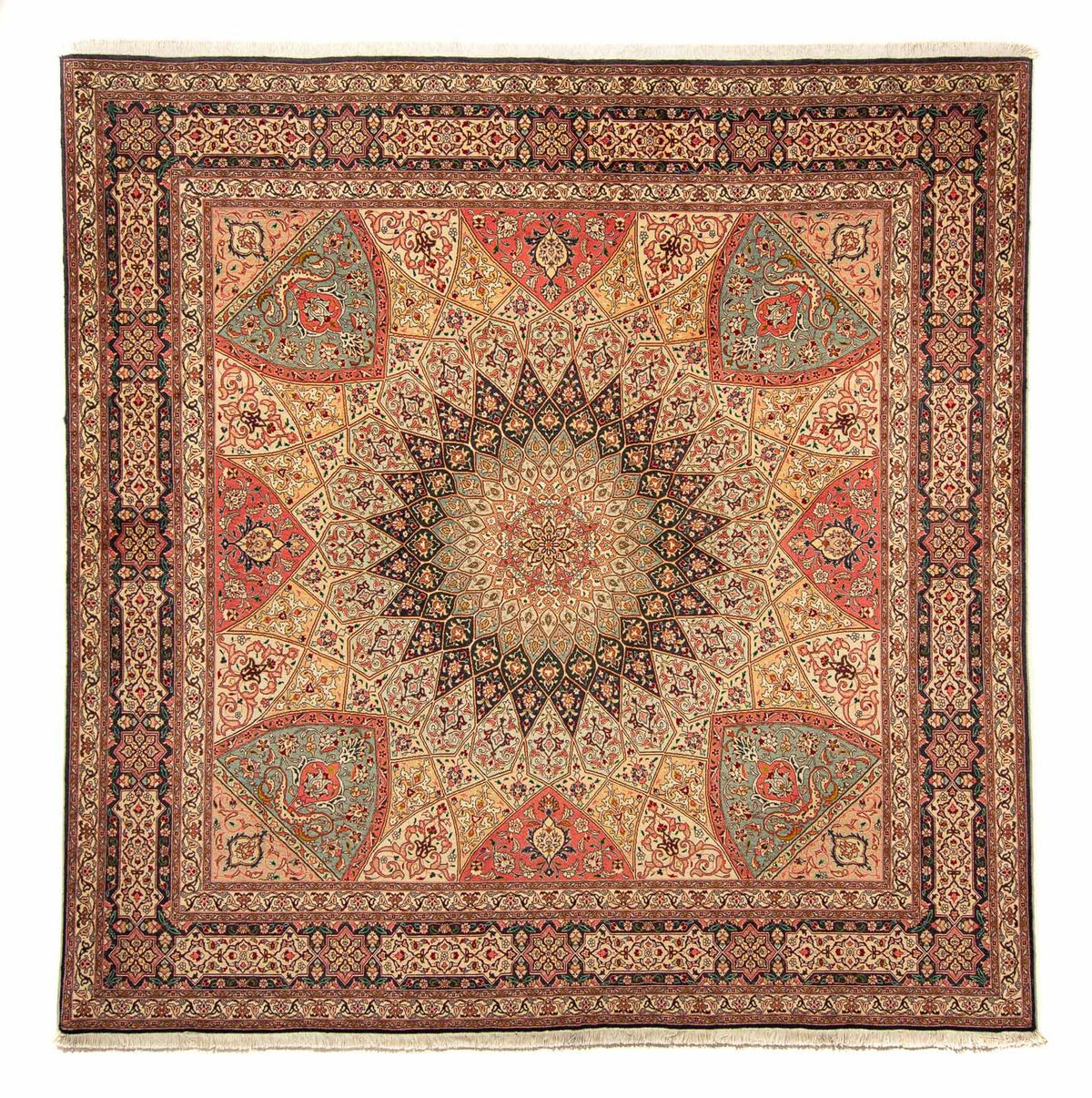 Perser Rug - Tabriz - Royal square  - 253 x 250 cm - multicolored