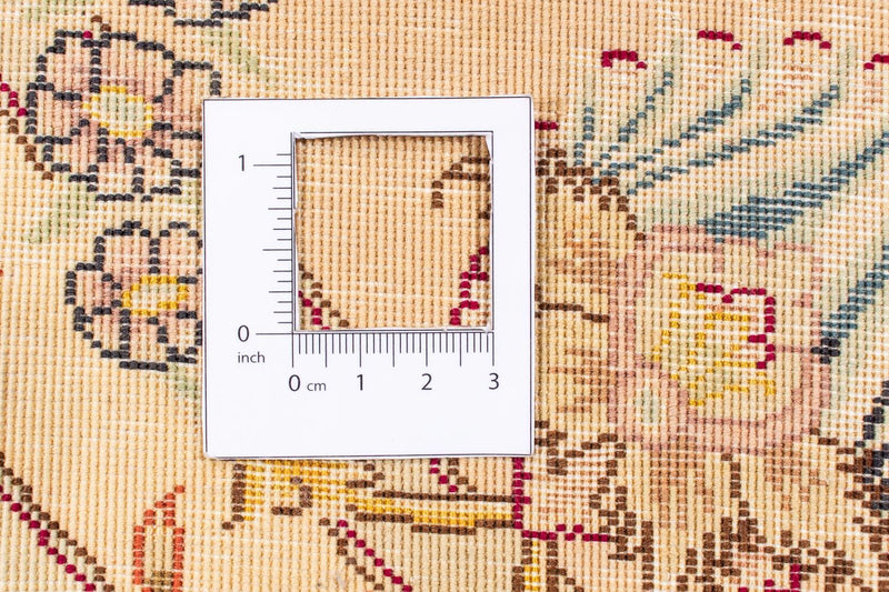 Perser Rug - Tabriz - Royal round  - 150 x 150 cm - light brown