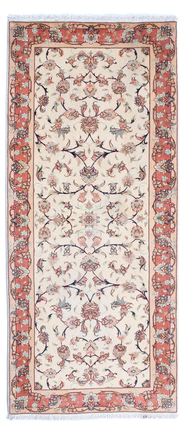 Runner Perser Rug - Tabriz - Royal - 183 x 77 cm - beige