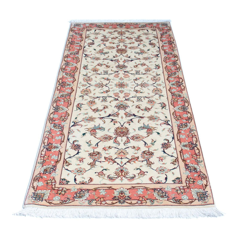 Runner Perser Rug - Tabriz - Royal - 187 x 77 cm - beige