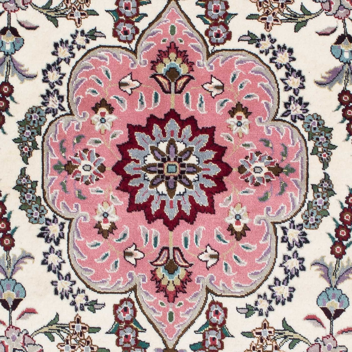 Runner Perser Rug - Tabriz - Royal - 202 x 82 cm - beige
