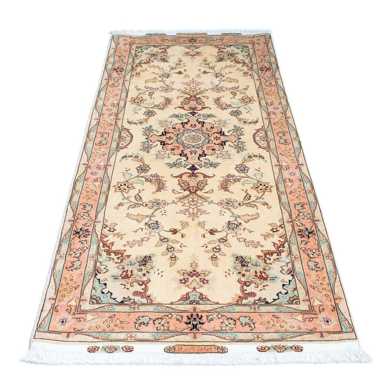 Runner Perser Rug - Tabriz - Royal - 212 x 81 cm - beige