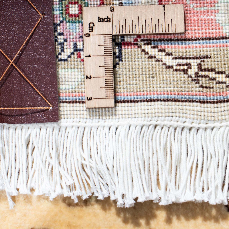 Runner Perser Rug - Tabriz - Royal - 202 x 77 cm - beige