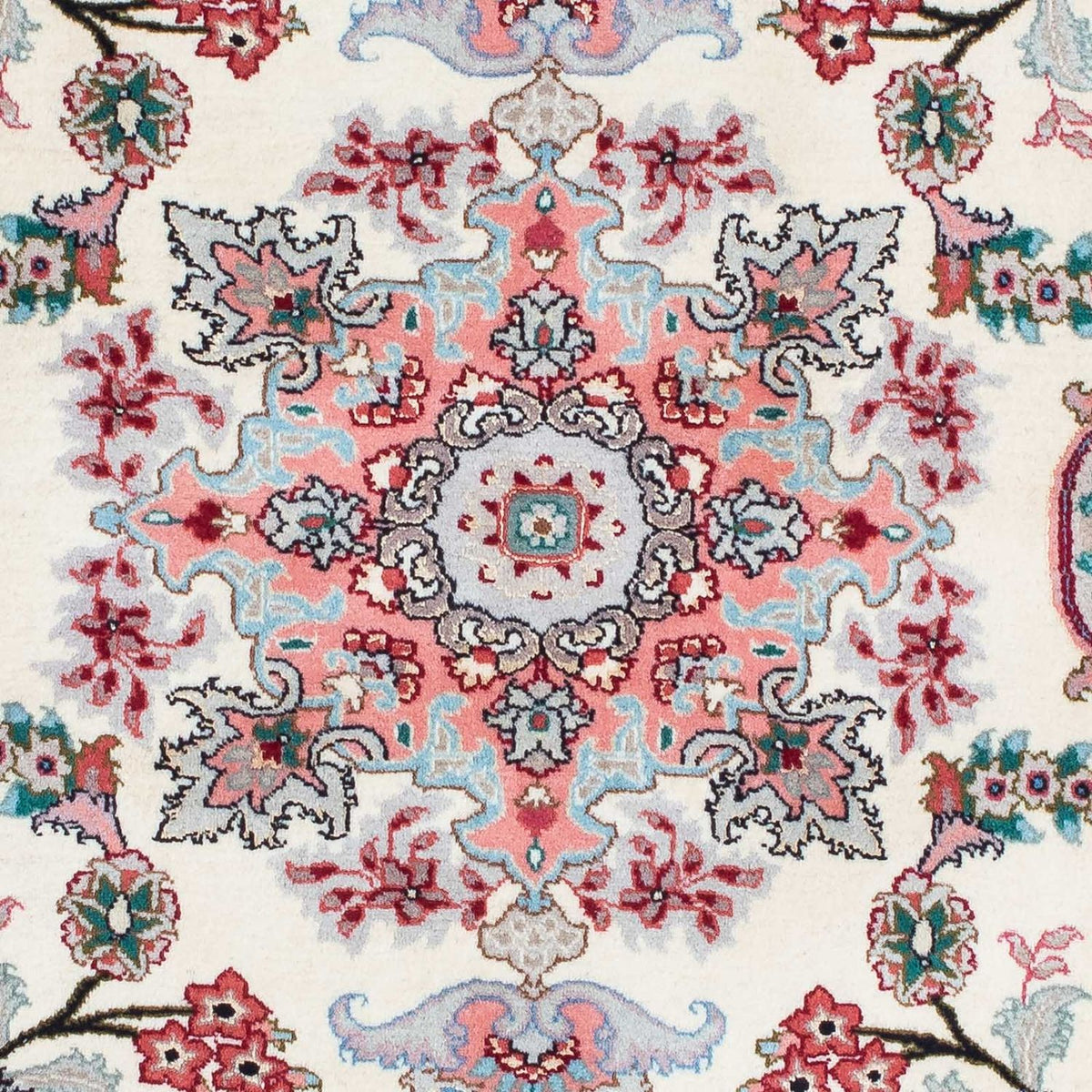 Runner Perser Rug - Tabriz - Royal - 205 x 82 cm - beige