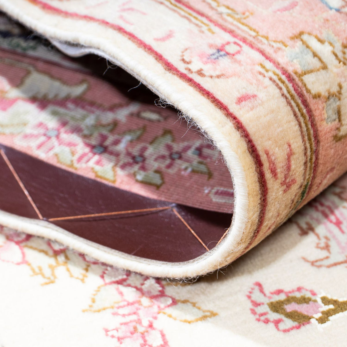 Runner Perser Rug - Tabriz - Royal - 221 x 82 cm - beige