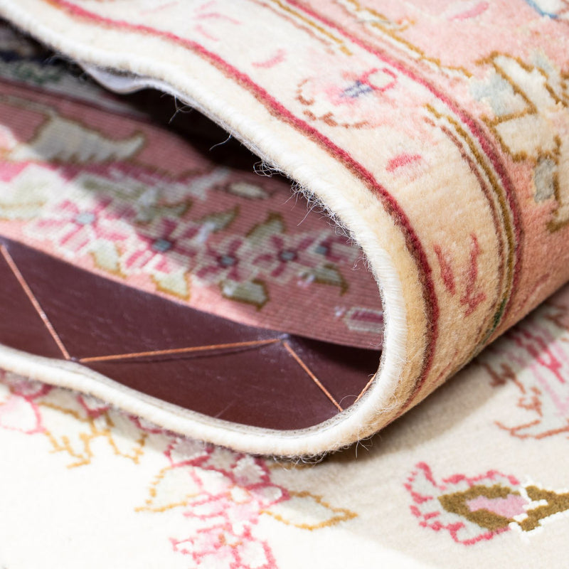 Runner Perser Rug - Tabriz - Royal - 221 x 82 cm - beige