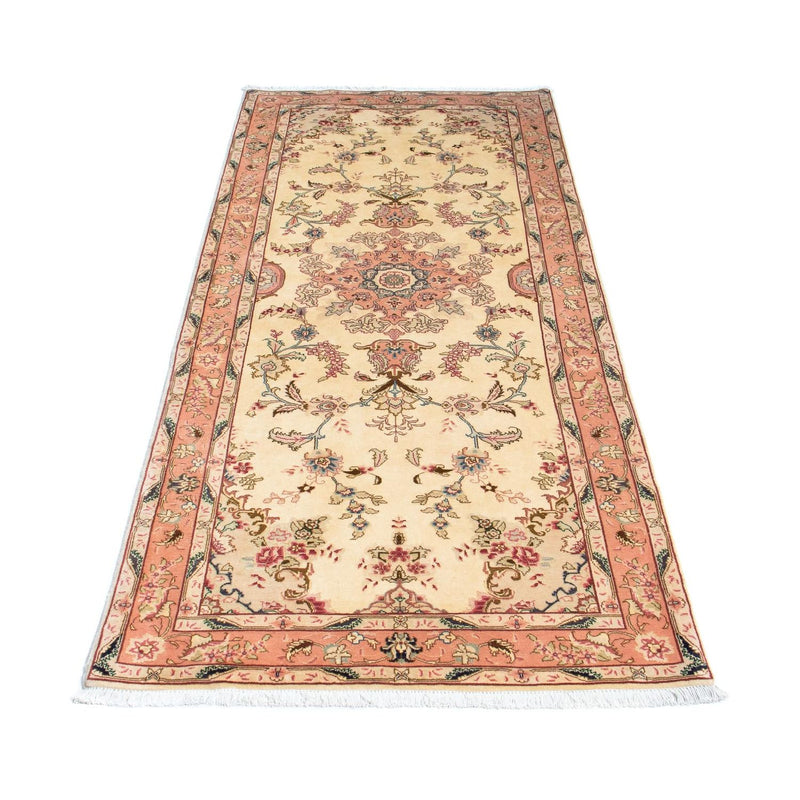 Runner Perser Rug - Tabriz - Royal - 221 x 82 cm - beige