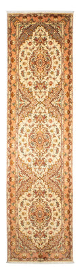 Runner Perser Rug - Tabriz - Royal - 314 x 87 cm - beige