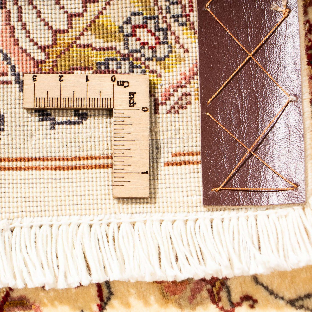 Runner Perser Rug - Tabriz - Royal - 314 x 87 cm - beige