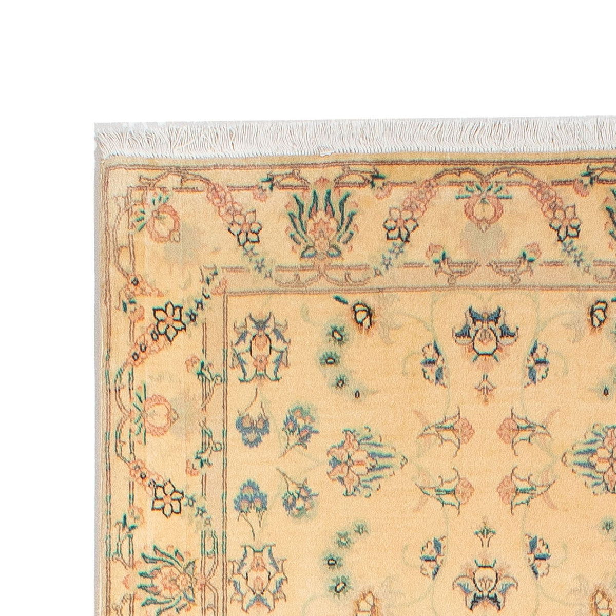 Runner Perser Rug - Tabriz - Royal - 292 x 79 cm - light brown