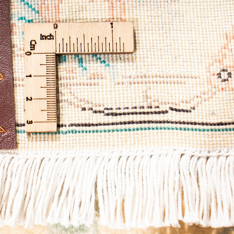 Runner Perser Rug - Tabriz - Royal - 292 x 79 cm - light brown