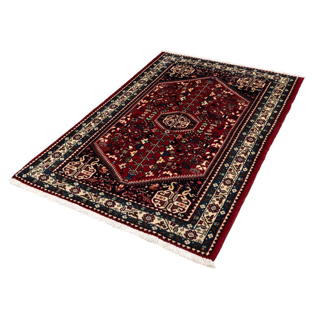 Perser Rug - Nomadic - 150 x 101 cm - dark red