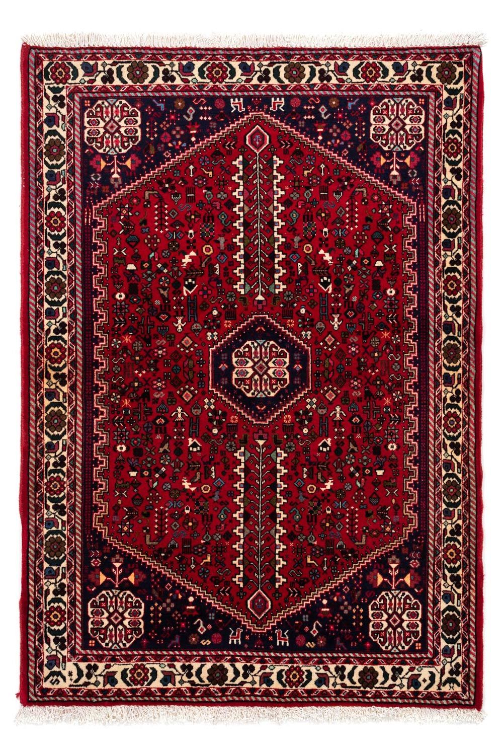 Perser Rug - Nomadic - 149 x 106 cm - dark red