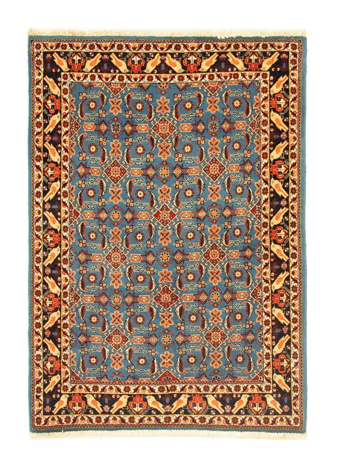Perser Rug - Nomadic - 142 x 102 cm - turquoise