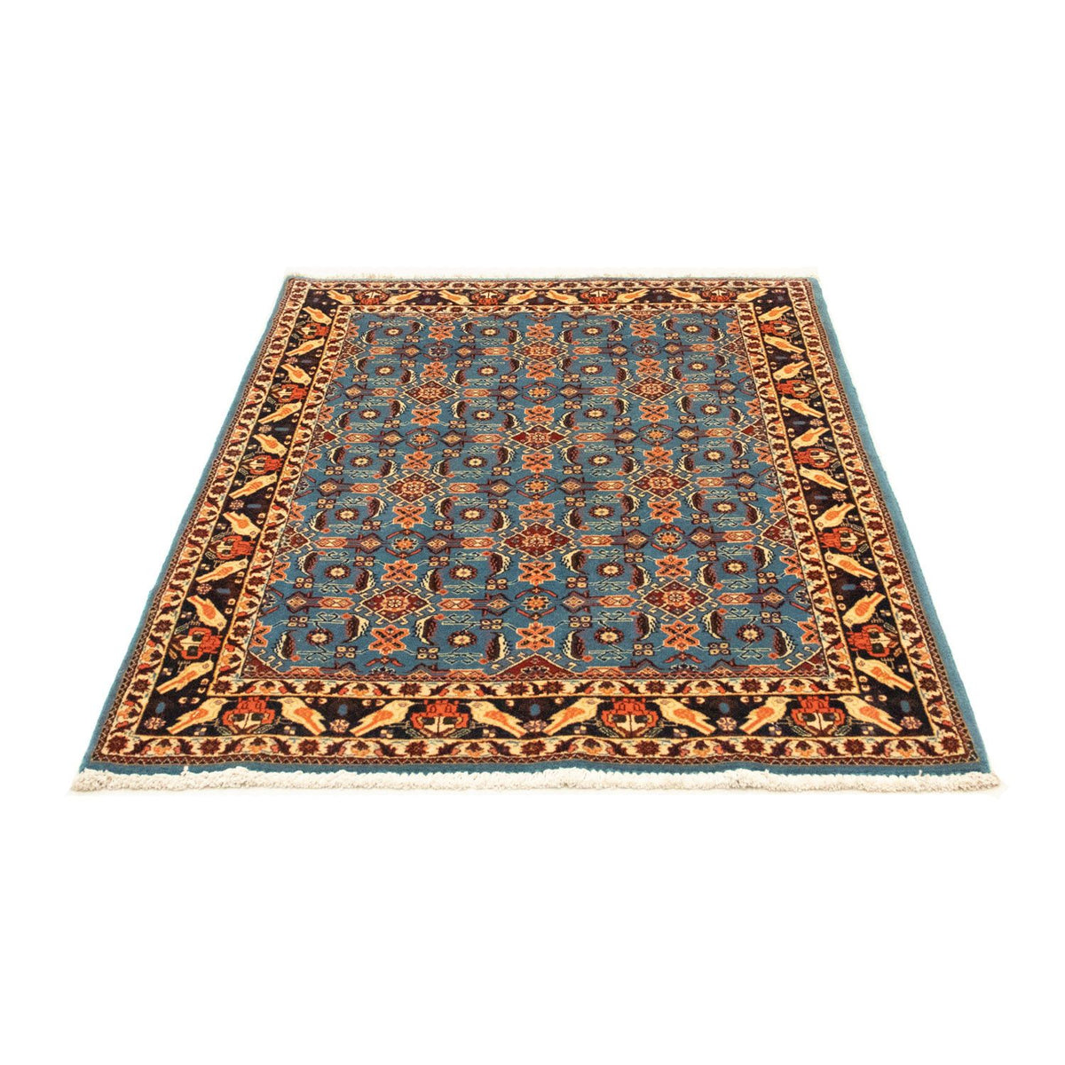 Perser Rug - Nomadic - 142 x 102 cm - turquoise