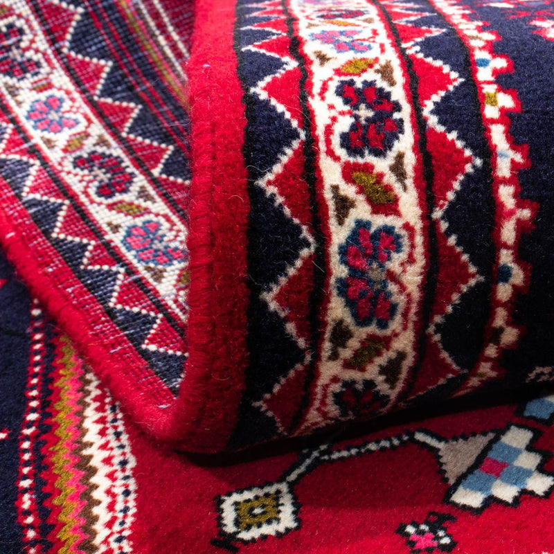 Perser Rug - Nomadic - 150 x 98 cm - dark red