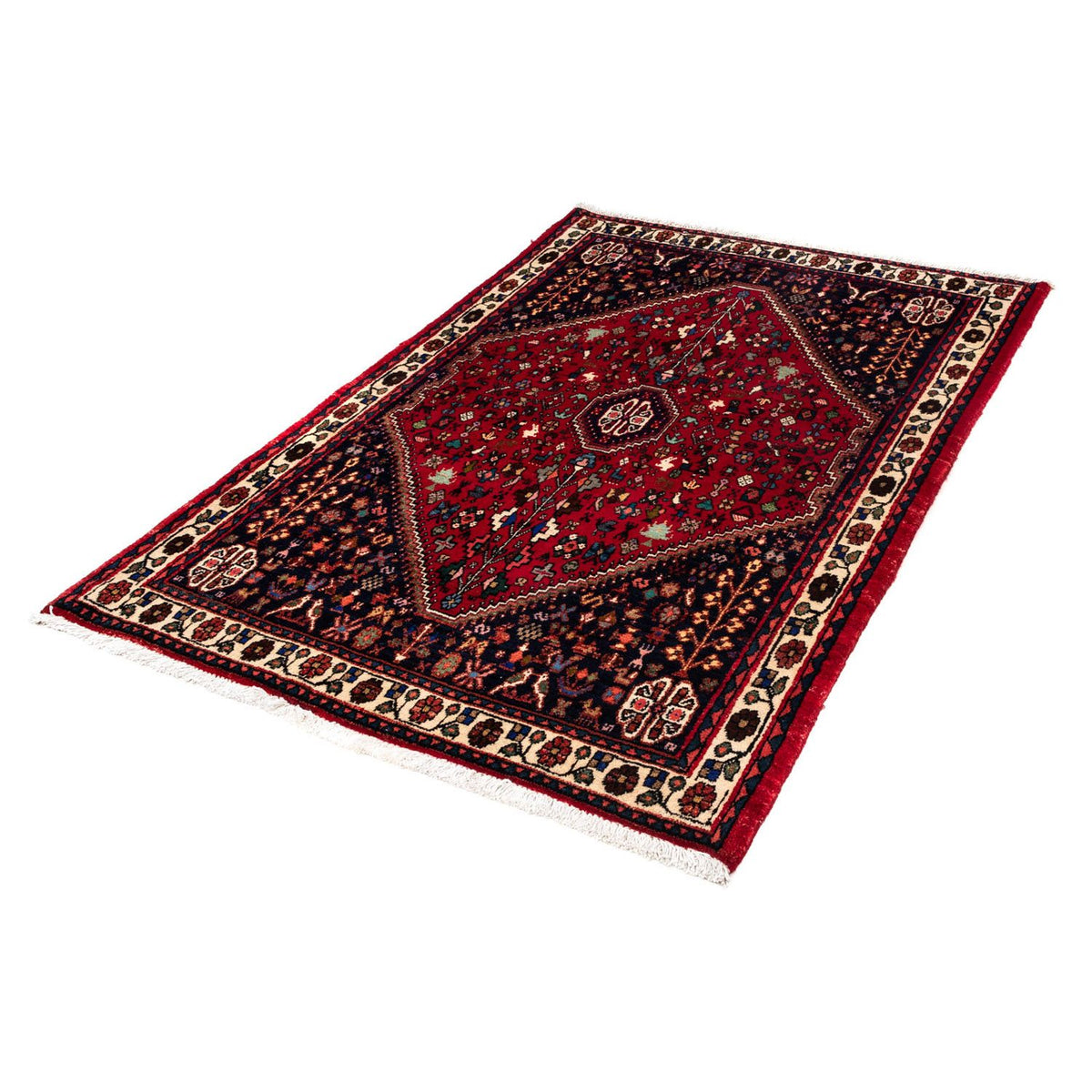 Perser Rug - Nomadic - 159 x 107 cm - dark red