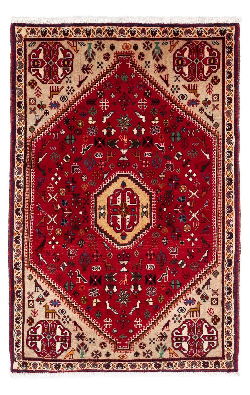 Perser Rug - Nomadic - 161 x 103 cm - dark red