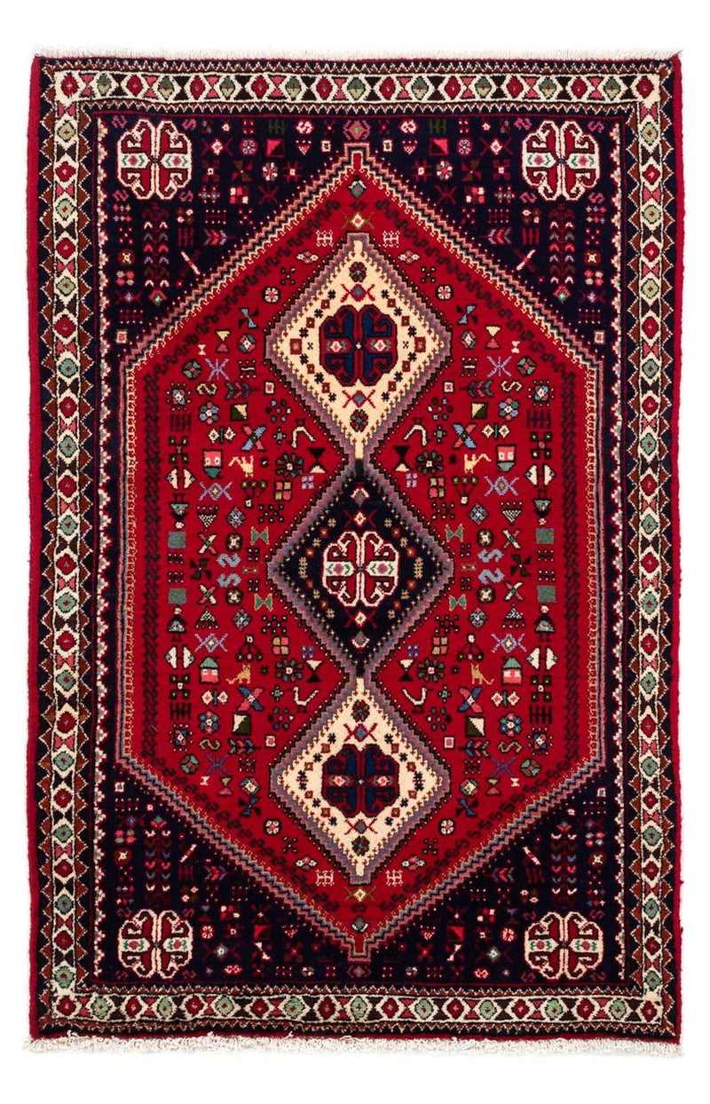 Perser Rug - Nomadic - 148 x 98 cm - dark red