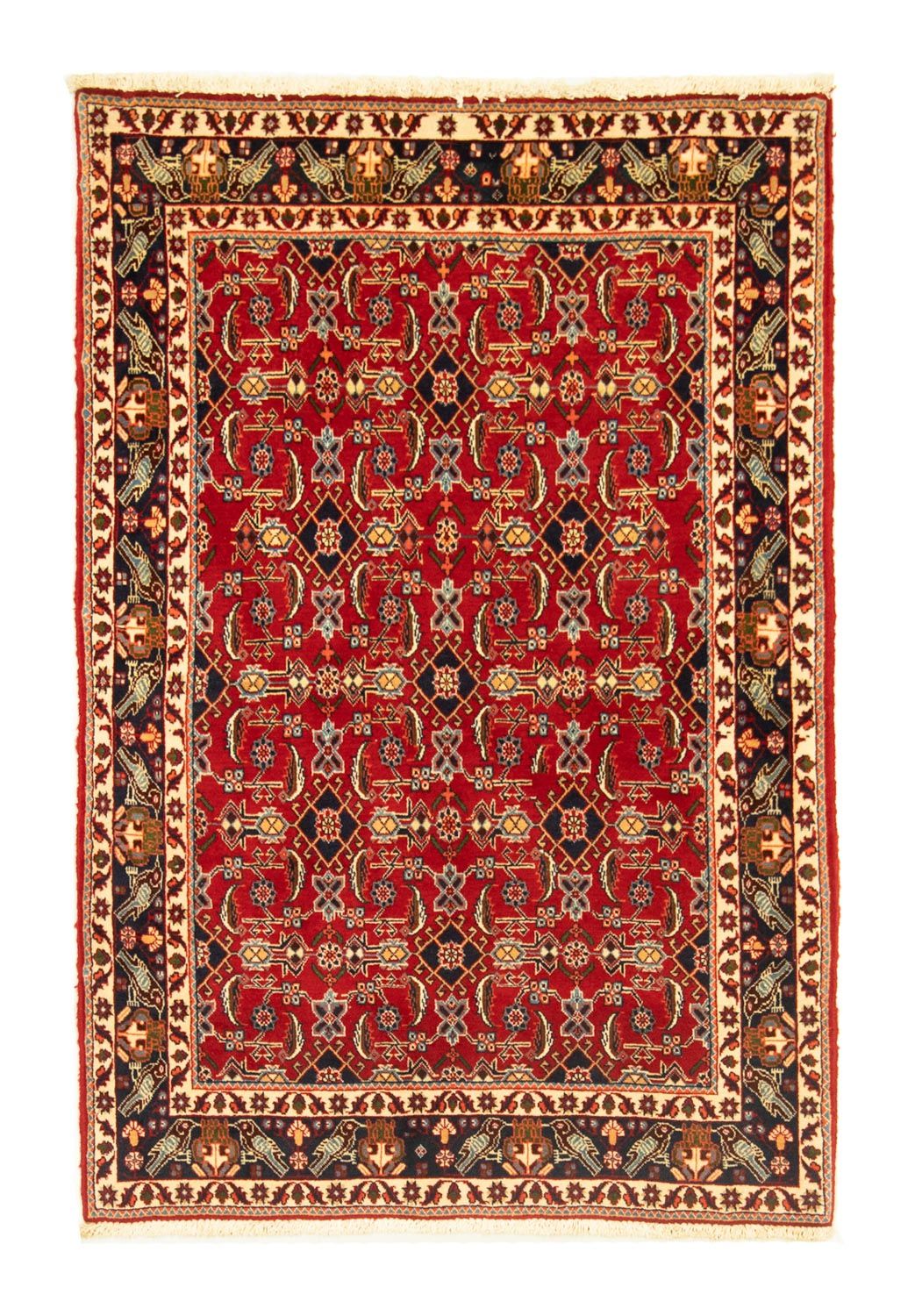 Perser Rug - Nomadic - 150 x 103 cm - red