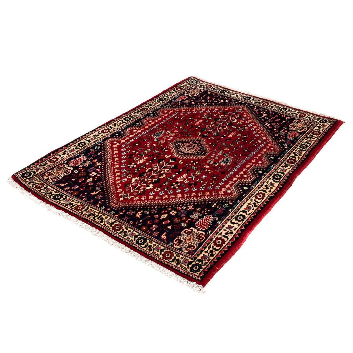 Perser Rug - Nomadic - 148 x 108 cm - dark red