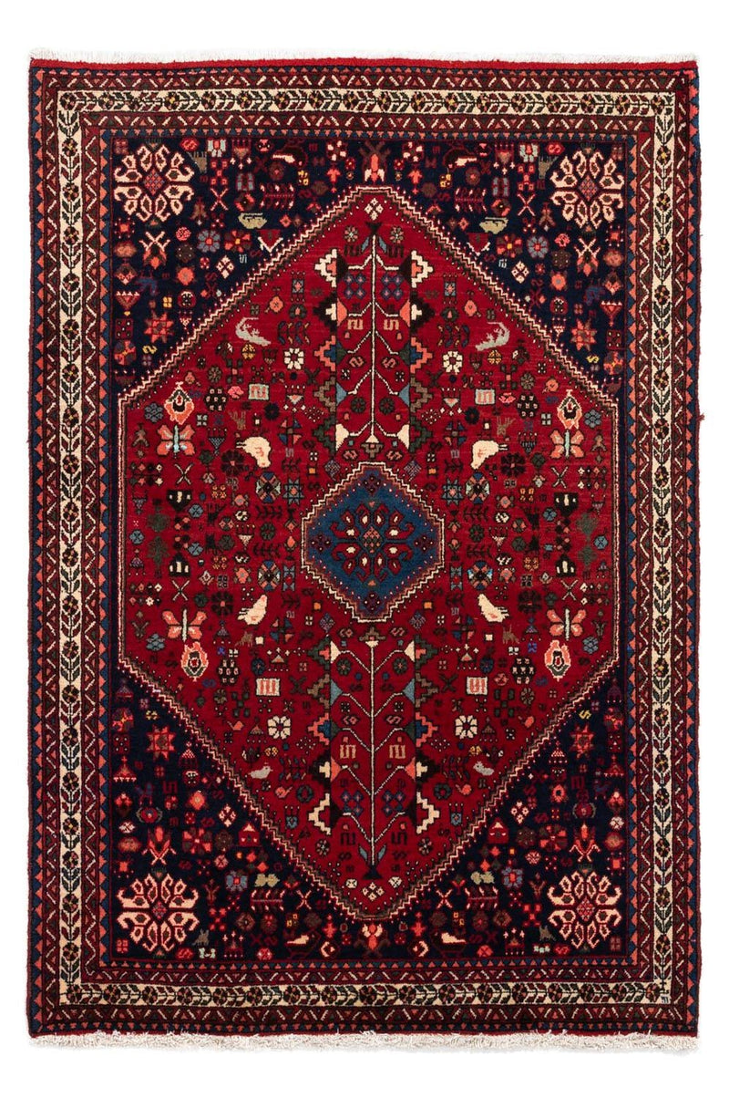 Perser Rug - Nomadic - 145 x 100 cm - dark red
