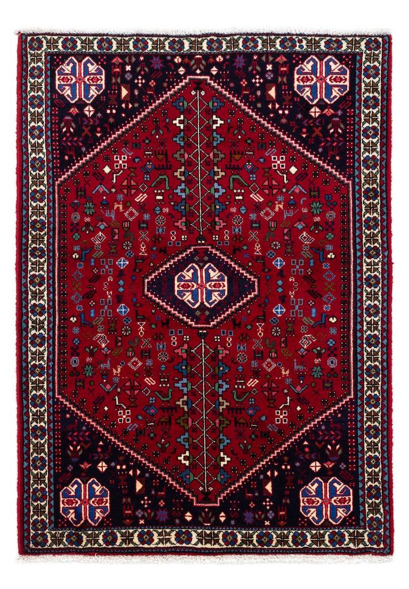 Perser Rug - Nomadic - 148 x 100 cm - dark red