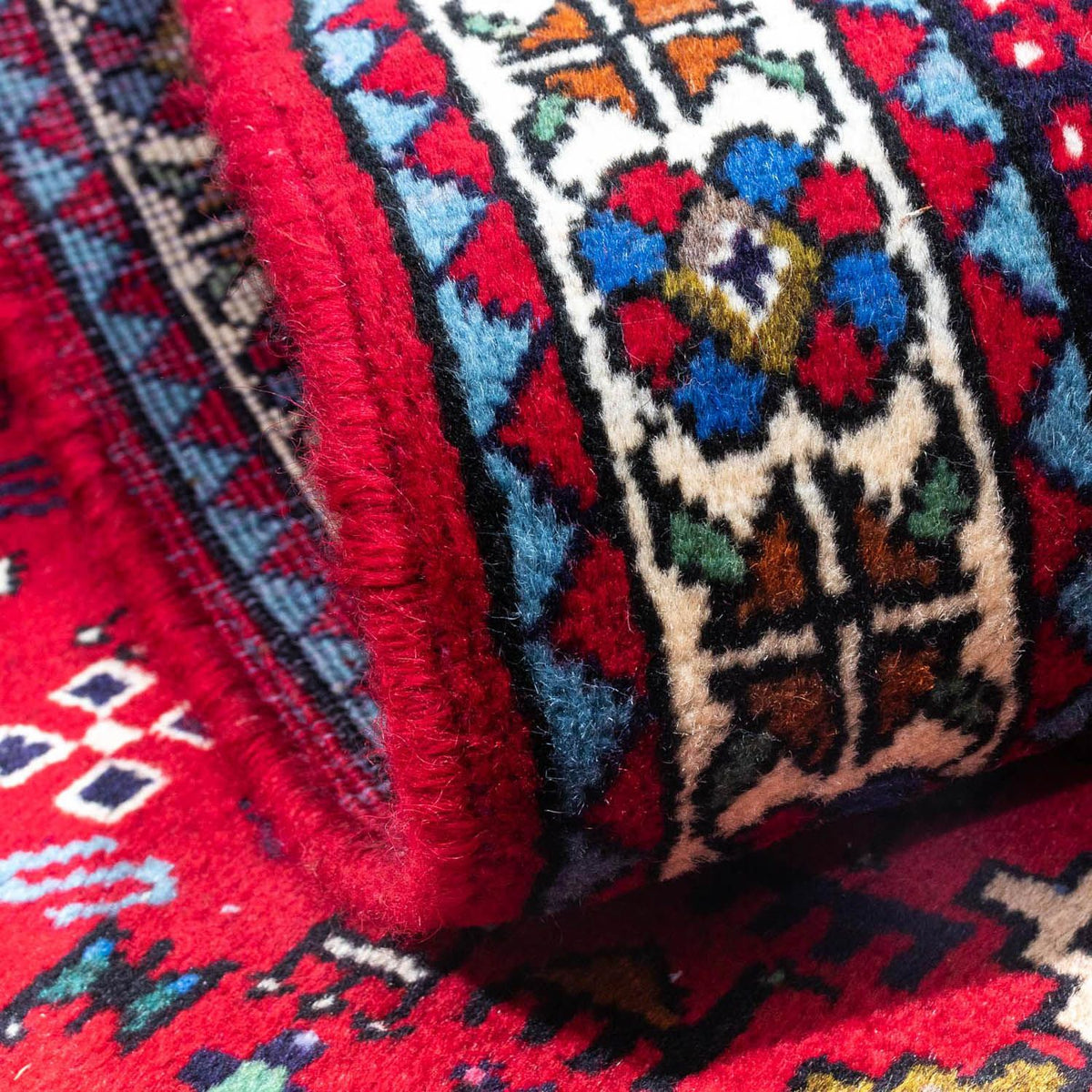 Perser Rug - Nomadic - 148 x 100 cm - dark red