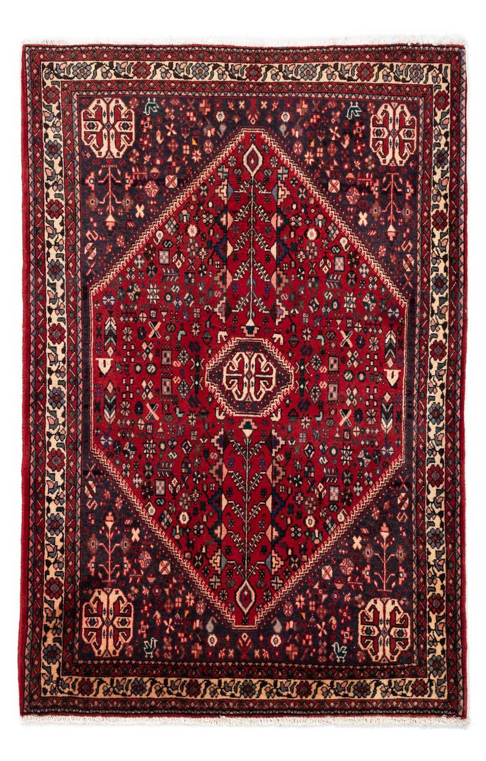 Perser Rug - Nomadic - 161 x 105 cm - dark red