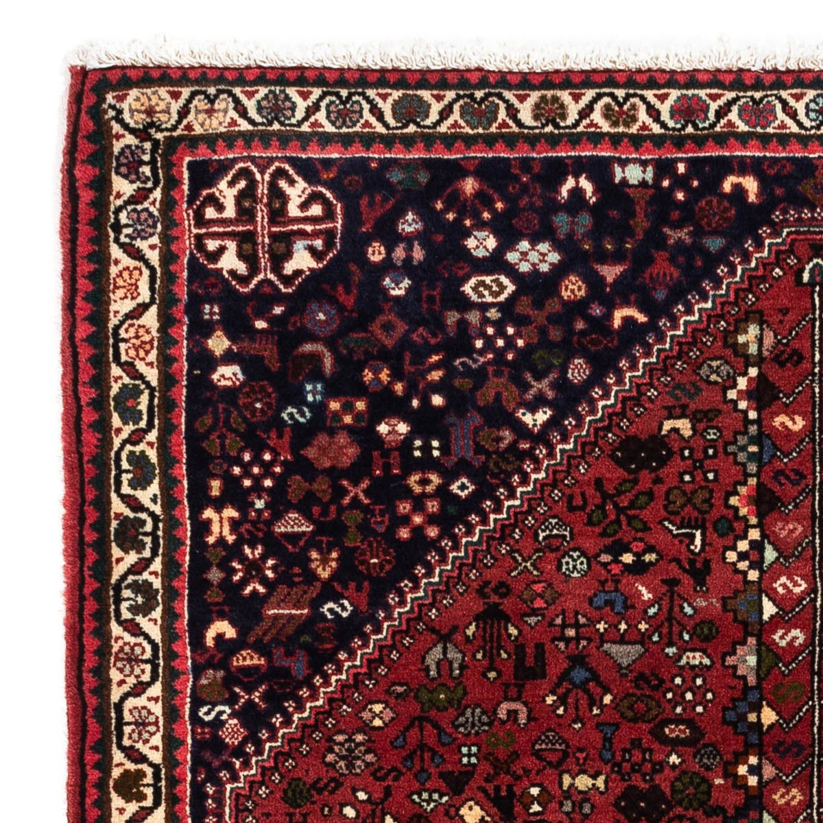 Perser Rug - Nomadic - 152 x 110 cm - dark red