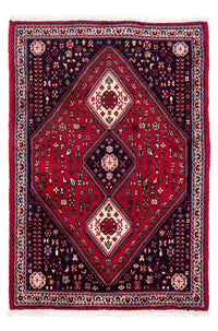 Perser Rug - Nomadic - 143 x 97 cm - dark red